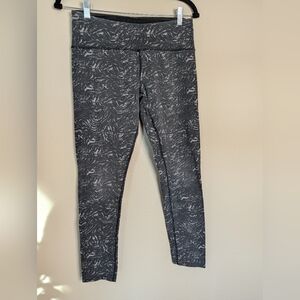 Tuff Athletics Black and Gray Leggings Size S